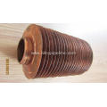 Extruded High Copper Radiator Finned Tubes 10.5mm